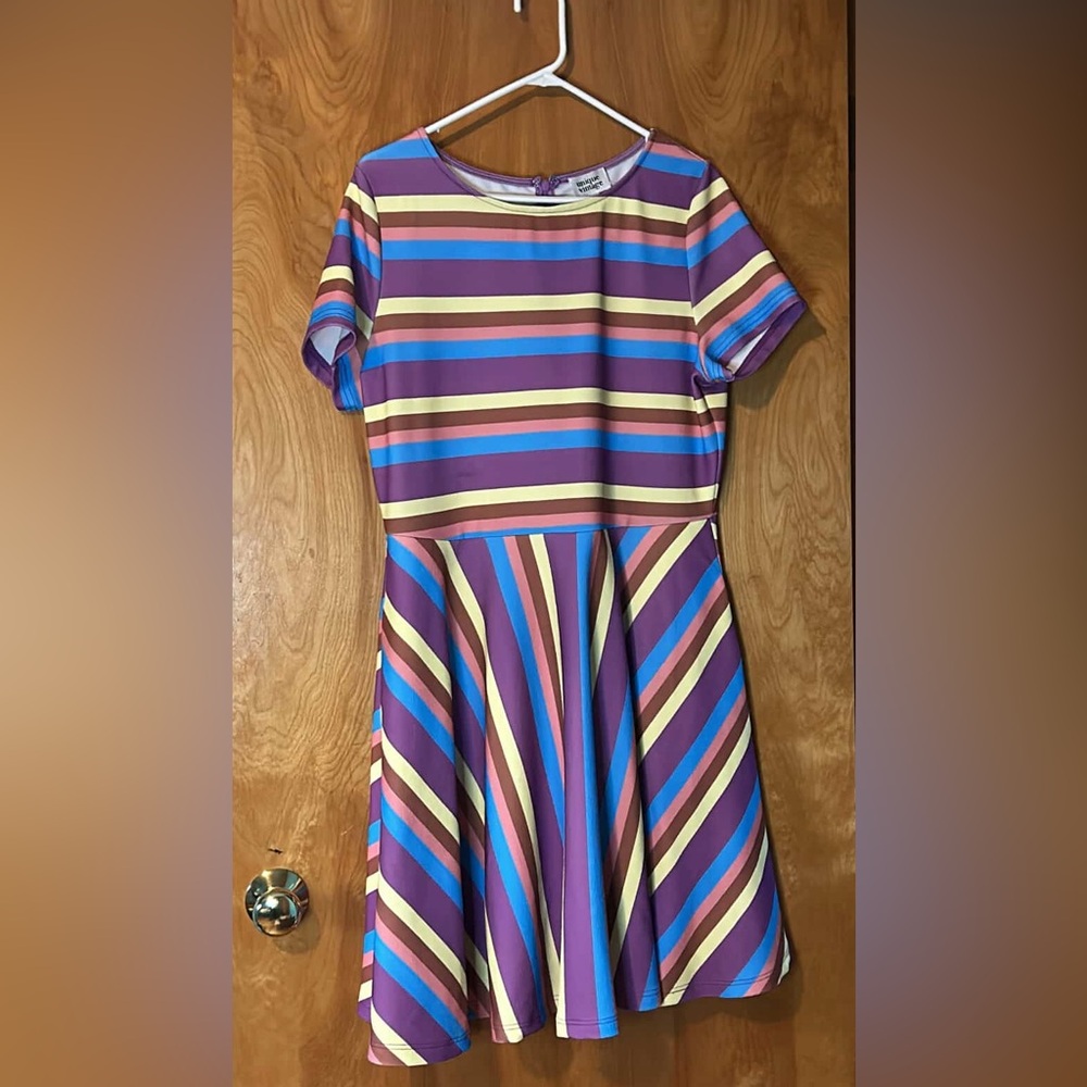 Unique Vintage XL/14 swing skirt dress